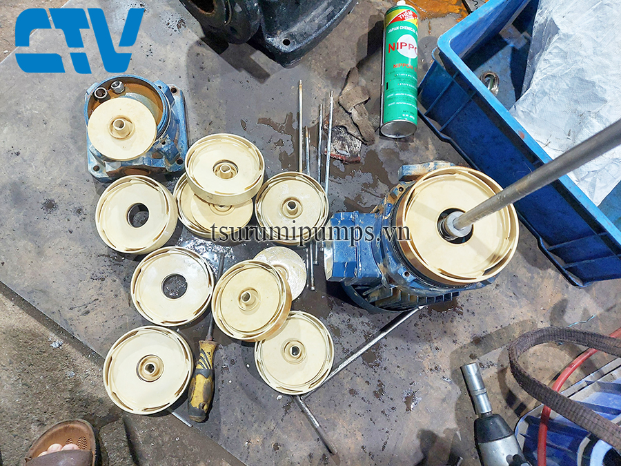 Dịch Vụ Thay Ruột Buồng Bơm Đa Tầng Cánh Nhựa Chính Hãng, Uy Tín Tại Hà Nội