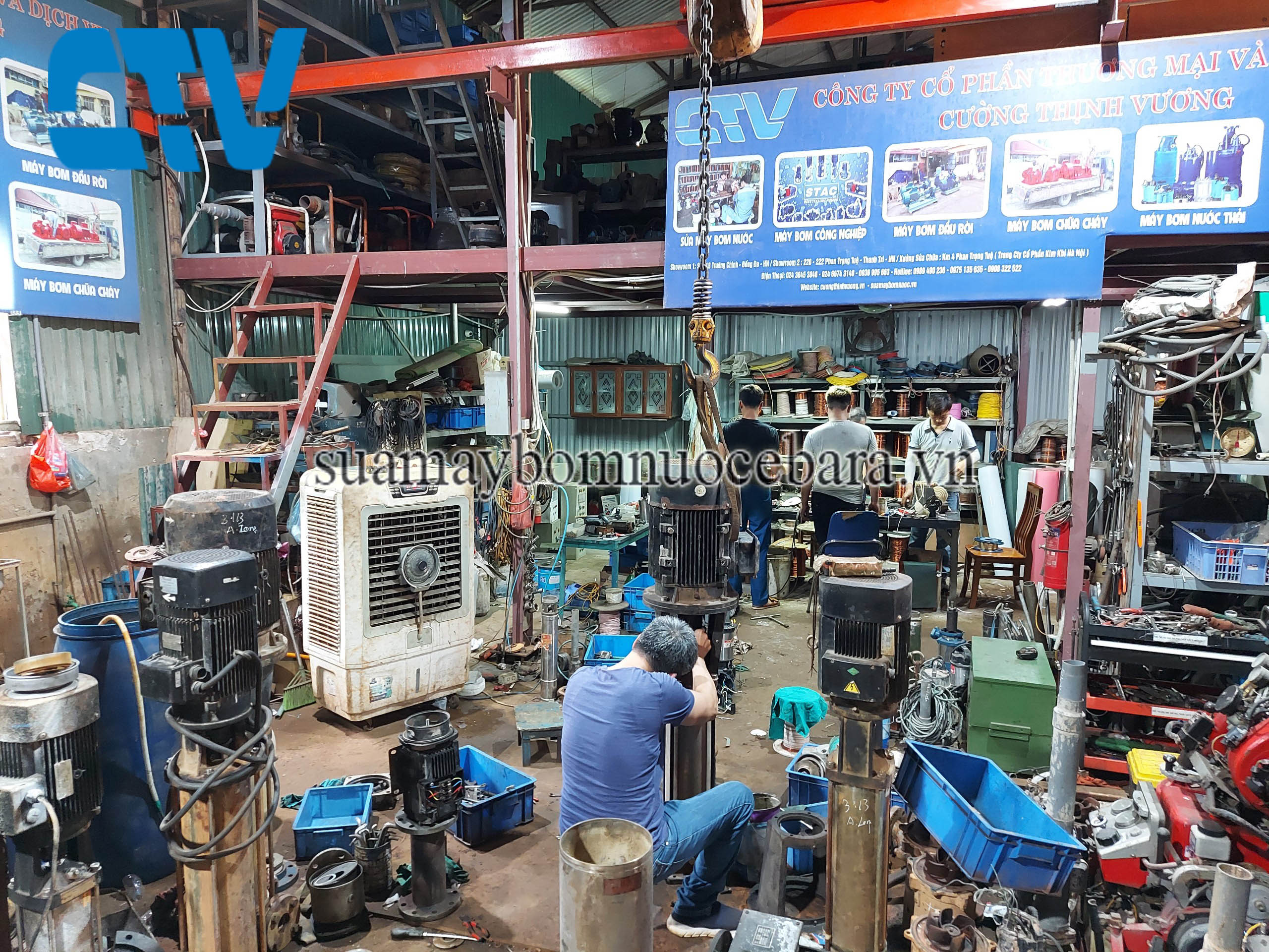 Bảo Dưỡng Máy Bơm Trục Đứng Tại Hà Nội Uy Tín