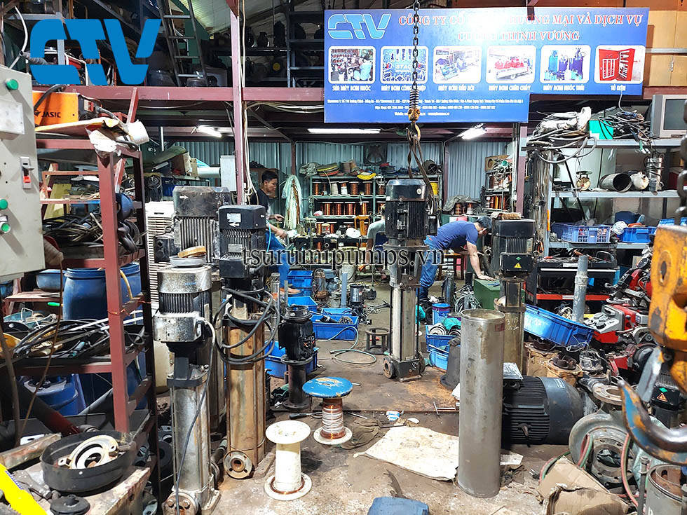 Dịch vụ sửa chữa, bảo dưỡng máy bơm nước công nghiệp
