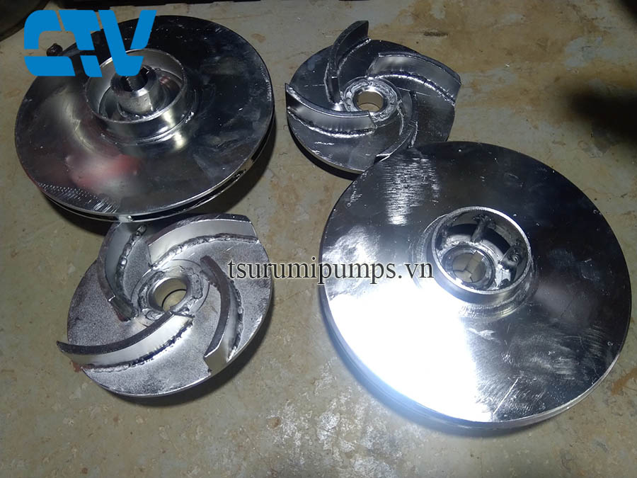 Cánh máy bơm chìm gia công theo yêu cầu