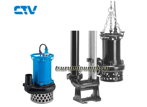 Máy Bơm Chìm Nước Thải Tsurumi - Chính Hãng Từ Nhật Bản