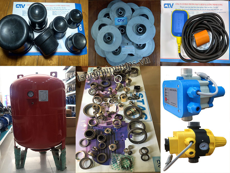 Phụ kiện máy bơm nước uy tín, chính hãng, giá rẻ trên Toàn Quốc