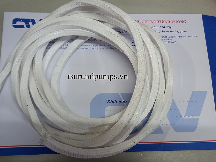 Sợi túp làm kín trục – Dây tết chèn chất lượng cao cho máy bơm công nghiệp