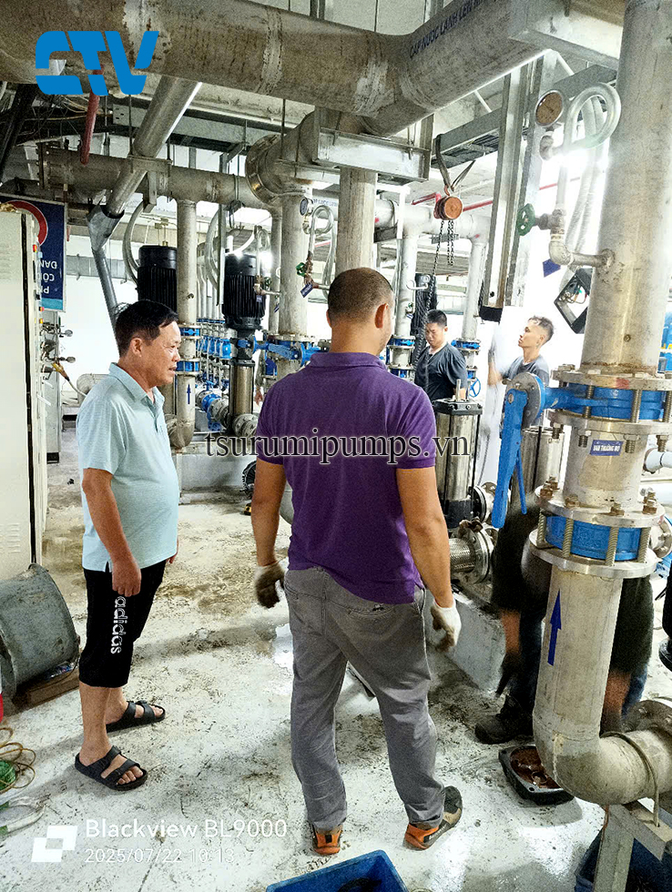 Sửa chữa, bảo dưỡng máy bơm đa tầng cánh trục đứng chuyên nghiệp
