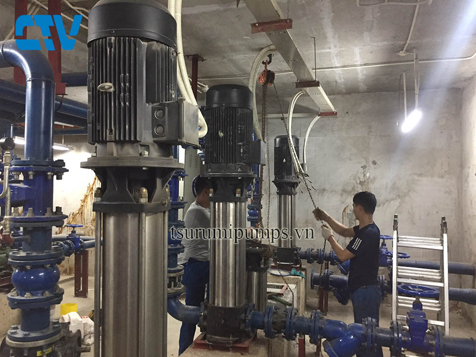 Sửa máy bơm tăng áp trục đứng chuyên nghiệp – Giải pháp được khách hàng tin chọn