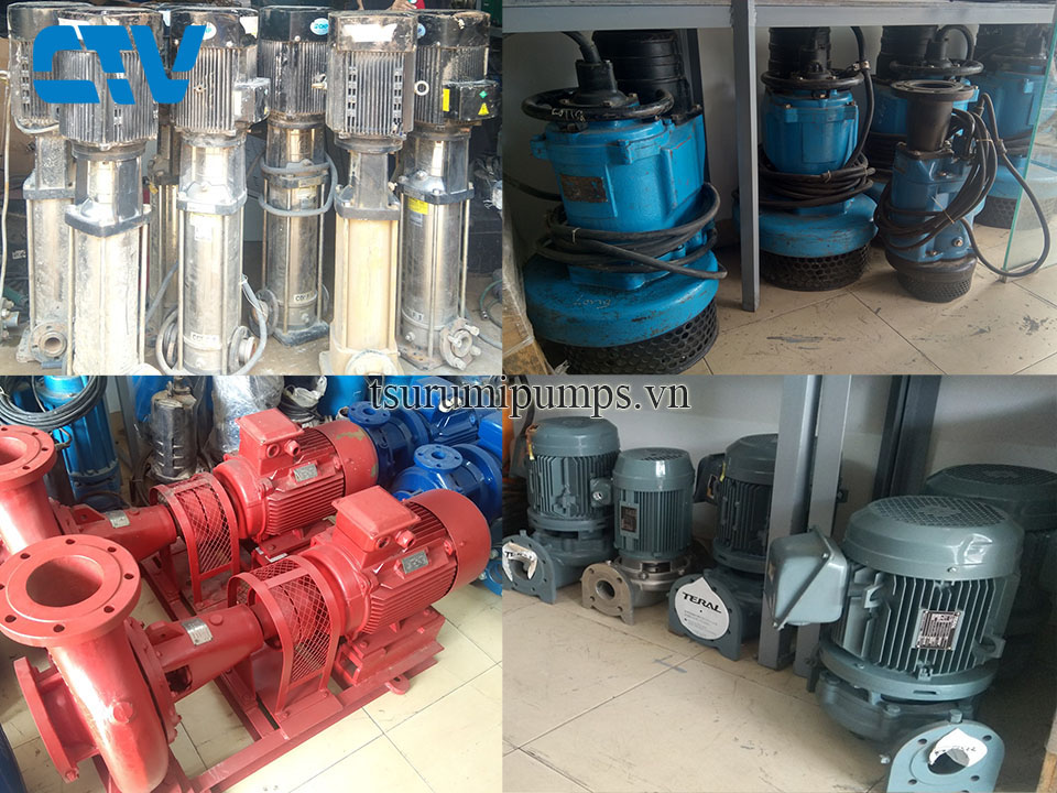 Dịch vụ thuê máy bơm trục rời công suất lớn cho công trình và khu công nghiệp