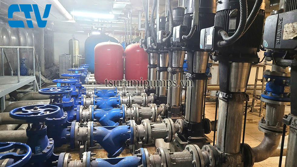 Sửa chữa, bảo trì máy bơm trục đứng tại Hà Nội uy tín